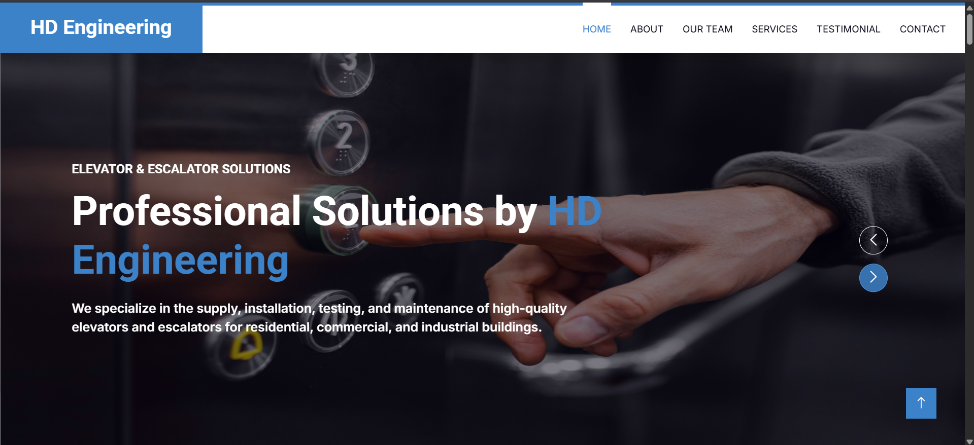 HD Electromechanical Website